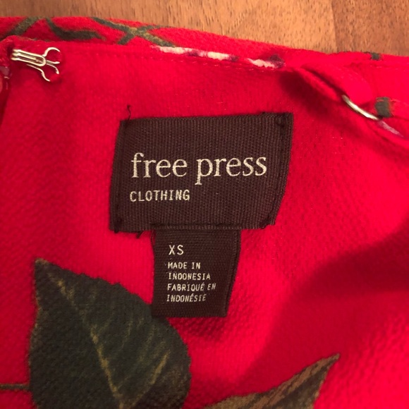 red Free Press xs dress - Picture 4 of 6